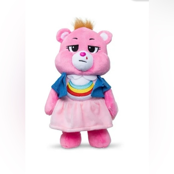 Netflix Stranger Things x Care Bear Cheer Bear Eleven Plush - Picture 6 of 10